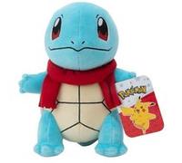 Peluche Pokémon Seasonal Holiday Squirtle with Red Scarf W4 Multicolore G