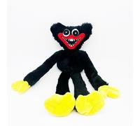 Peluche Poppy Playtime Huggy Wuggy Noir Jaune 40cm