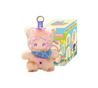 Porte-clés peluche LUCKY EMMA Lovely Pocket Zoo mini peluche anneau doré Multicolore