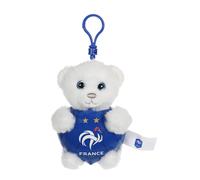Peluche - porte-clés ours fff 13 cm blanc TU