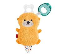 Peluche porte-tétine - FISHER-PRICE - Soffici Animaletti - Loutre - Lama - Paresseux