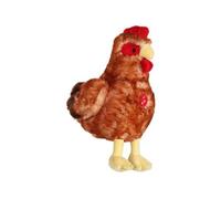 Peluche Poule rousse sonore GIPSY TOYS 22 cm