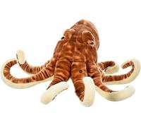 peluche Poulpe de 30 cm marron