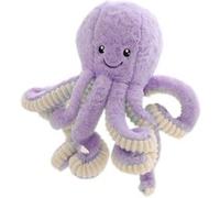 Peluche Poulpe Visage souriant 18cm C-Violet G