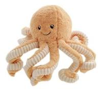 Peluche Poulpe Visage souriant 18cm D-Orange Orange G