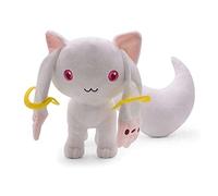 Peluche Poupée Mignon 43cm Puella Magi Madoka Magica Peluche Poupée Mignonne Kyubey Peluche Fluffy Jouet Blanc Poupées En Peluche Chat Mignon Jouets En Peluche, Costume Kawaii Cadeau En Peluche for Le