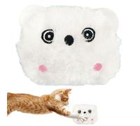 Peluche pour chat, Peluche pour chien - Jouets à mâcher pour la dentition doux et confortable | Jouet en peluche avec emballage de parfum de chat intégré pour chats ludiques