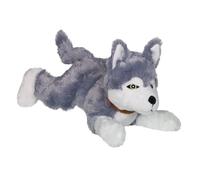 Peluche pour chien - chien allongé Nobby Pet Husky Bleu 35 cm