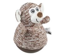 Peluche pour chien Duvoplus Tumbly singe Marron 13,5x13,5x22 cm