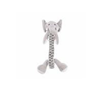 Love Story Peluche pour chien Éléphant 34 cm Gris
