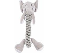 Peluche pour Chien "Éléphant" 34cm Gris Gris G