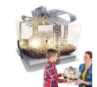 Peluche pour chien, jouet crépitant avec son - Modèle réaliste avec articulations mobiles pour bureau, chambre à coucher et salon
