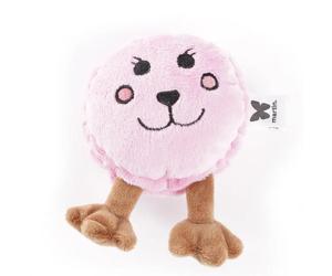Peluche pour chien macaron Martin Sellier Rose TU