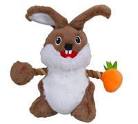 Peluche pour chien Nobby Pet Osterhase Mit Seil Marron 16 cm