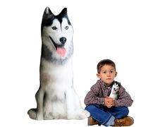 Peluche pour Chiens, oreillers câlins pour Chien, Peluche réaliste pour, Amis à l'heure endormir, Cadeaux d'anniversaire