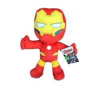 Peluche pour Iron Man 31 cm, Super Heros - DC - Jouet Enfant - Nouveaute - Set Doudou Garcon + Carte Animal