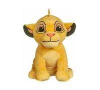 Peluche pour Roi Lion : Lion Simba 29 cm - Doudou Enfant - Set Peluche avec Carte Offerte