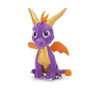 Peluche pour Spyro Le Dragon Violet 39 cm - Set Doudou Enfant + Carte Tigre