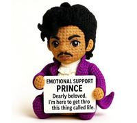 Peluche prince de pomme de terre positive de 8,3 cm, porte-bonheur, cadeau anti-stress pour enfants et adultes, inspiré par Purple Rain,Cute Room Decor, vous créez le cadeau, animal en peluche