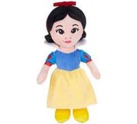 Peluche princesse blanche neige 38 cm - collection blanche neige et les 7 nains - set grand doudou classique enfant et 1 carte tigre