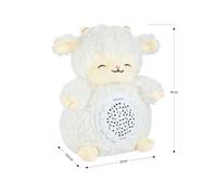 Peluche projecteur Mouton - MILLY MALLY - Marron - Plastique - Dès 3 ans