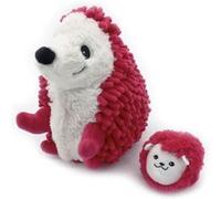 Peluche Ptipotos-herisson maman bebe betterave Multicolore G
