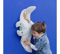 Peluche Ptipotos-raie manta maman bebe menthe Multicolore G