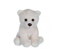 Peluche - P'tits Sauvageons 15 Cm - Ours Blanc Blanc TU
