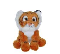 Peluche - p'tits sauvageons 15 cm - tigre orange TU