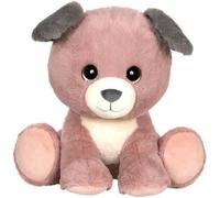 Peluche Puppy Eyes Pets - GIPSY TOYS - Chien rose et gris - 40 CM