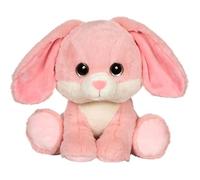 Peluche Puppy Eyes Pets - GIPSY TOYS - Lapin rose - 22 CM