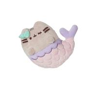Peluche - Pusheen - Sirène - Éco-Responsable - Rose - Violet - 12x9 cm