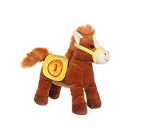 GIPSY Toys - Race poneez sonore 22 cm n° 3 - Peluche pour Enfant - 071645