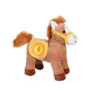 Peluche - race poneez sonore 22cm jaune TU
