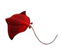 Hansa Animal Peluche Raie Galuchat Rouge 50 cml