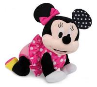 Peluche rampante Baby Minnie junior 32 cm - CLEMENTONI - Peluche - Blanc - Mixte
