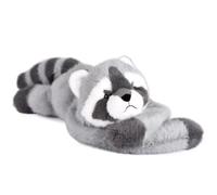 Peluche raton laveur gris lesté 50 cm