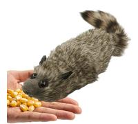 Peluche raton laveur Magic Spring - Marionnette mobile réaliste avec 9 mouvements intégrés, peluche pour spectacle de rue sur scène, accessoire animal doux et réaliste pour le mentalisme comique pour