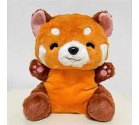 Peluche raton laveur SZSMART HXBTKL1 avec lumière et musique pour endormir les enfants - Marron G