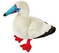 peluche redlegged gentiane de 35 cm blanc bleu rouge National Geographic G
