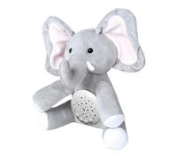 Peluche relaxante, Peluche relaxante | Jouet musical pour dormir avec projecteur relaxant | Jouet en forme d'animal avec lumière respiratoire colorée à 3 vitesses pour