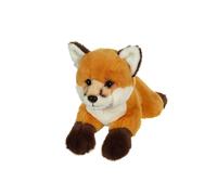Peluche Renard Allongé Roux Et Blanc - 25 Cm Marron TU