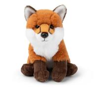 Eco Peluche Renard roux 15 cm