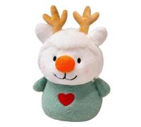 Peluche Renne Doudou Doux à Câliner et Objet Décoratif pour Décoration | Peluche Cerf de Noël Pour la Chambre de Bébé, le Salon, le Bureau, la Maison, Voyages, les Fêtes, les Anniversaires