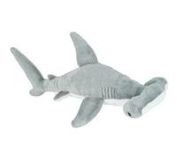 Peluche Requin Marteau De 20 Cm Gris Blanc