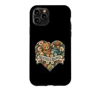 Peluche Rescued Reloved avec Motif cœur Coque pour iPhone 11 Pro