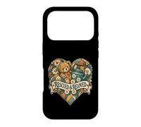 Peluche Rescued Reloved avec Motif cœur Coque pour iPhone 17 Pro