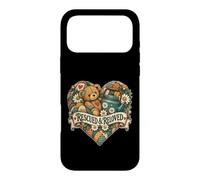 Peluche Rescued Reloved avec Motif cœur Coque pour iPhone 17 Pro Max