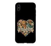 Peluche Rescued Reloved avec Motif cœur Coque pour iPhone XS Max