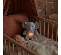 Peluche sonore et lumineuse Respi'rêves Elephant